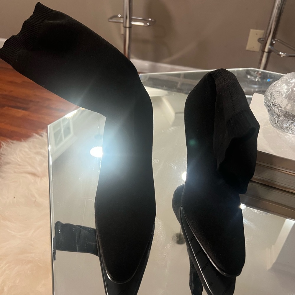 Balenciaga sock boots black
